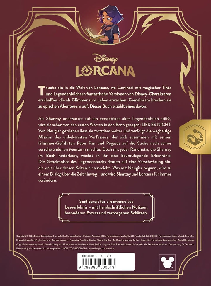 Disney Lorcana: Lorebook - Quest of Wonders (DE)