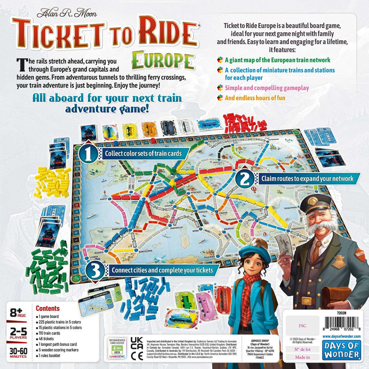 Ticket to Ride: Europe - Refresh (EN)