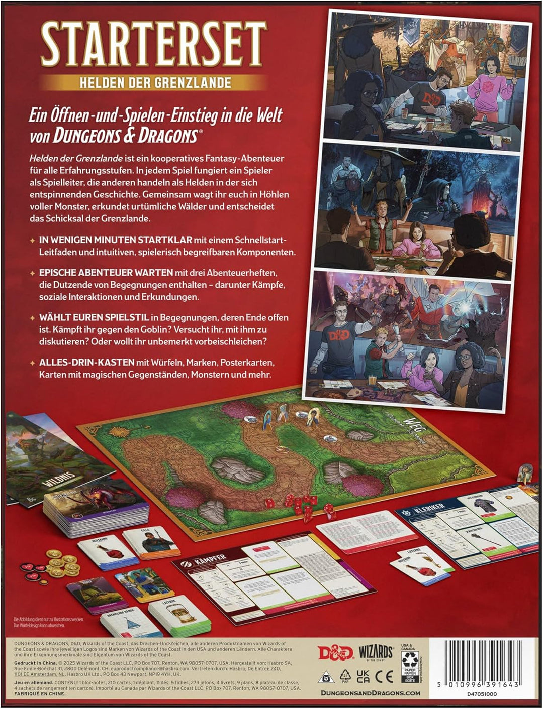 Dungeons & Dragons RPG: 2024 - Starter Set - Helden Der Grenzlande (DE)
