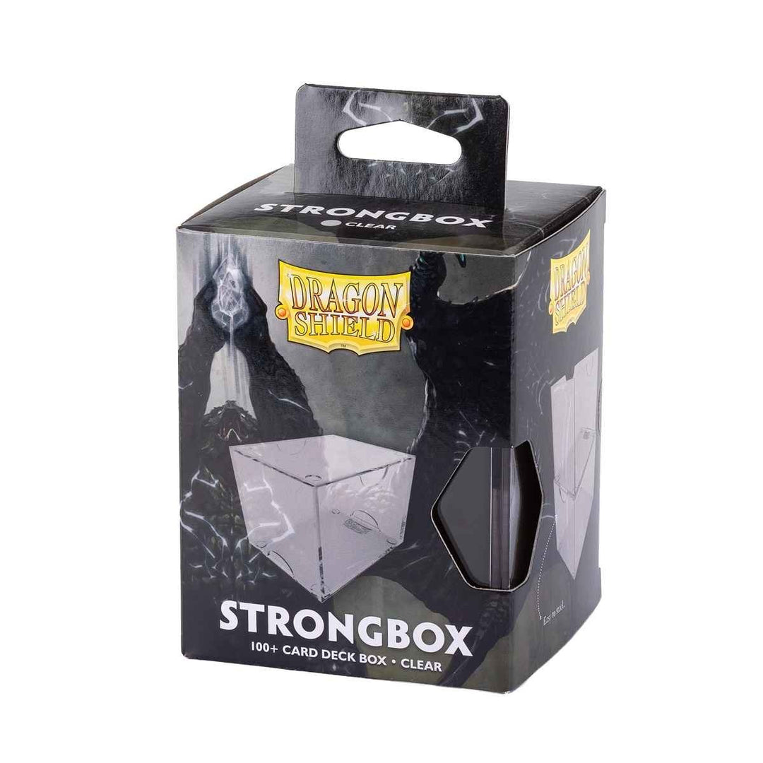Deck Box: Dragon Shield - Strong Box - 100 plus - Clear