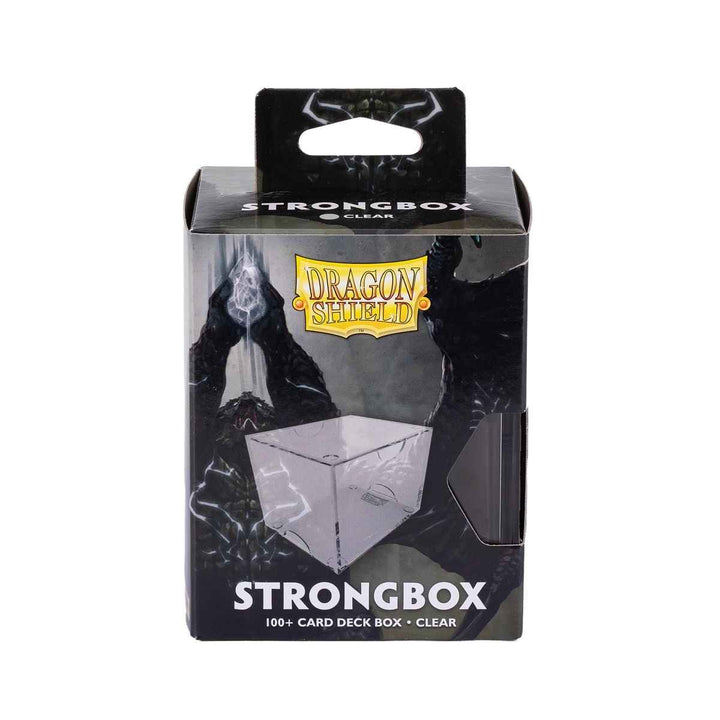 Deck Box: Dragon Shield - Strong Box - 100 plus - Clear