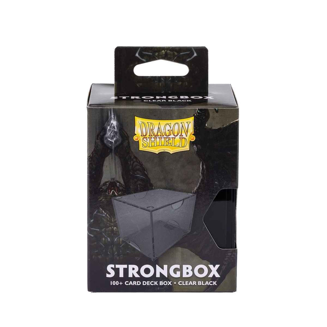 Deck Box: Dragon Shield - Strong Box - 100 plus - Black