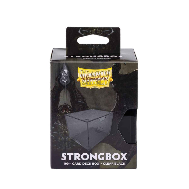 Deck Box: Dragon Shield - Strong Box - 100 plus - Black