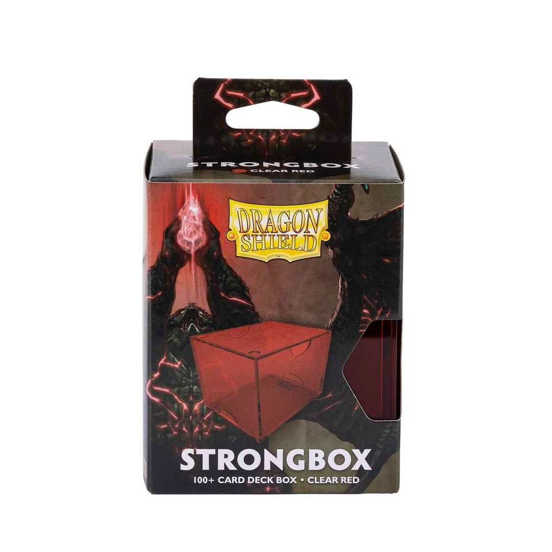 Deck Box: Dragon Shield - Strong Box - 100 plus - Red