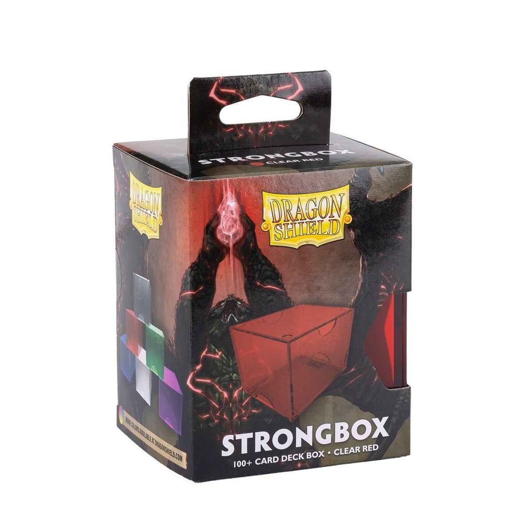 Deck Box: Dragon Shield - Strong Box - 100 plus - Red