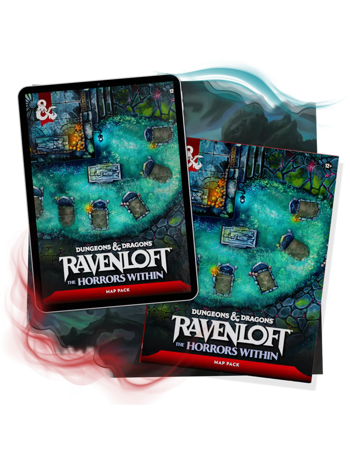 Dungeons & Dragons RPG: Ravenloft - The Horrors Within - Map Pack (EN)