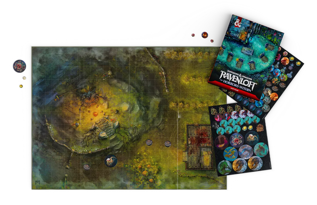 Dungeons & Dragons RPG: Ravenloft - The Horrors Within - Map Pack (EN)