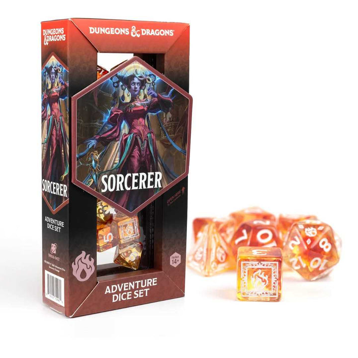 RPG Dice Set: Dungeons & Dragons - Adventure Dice - Sorcerer