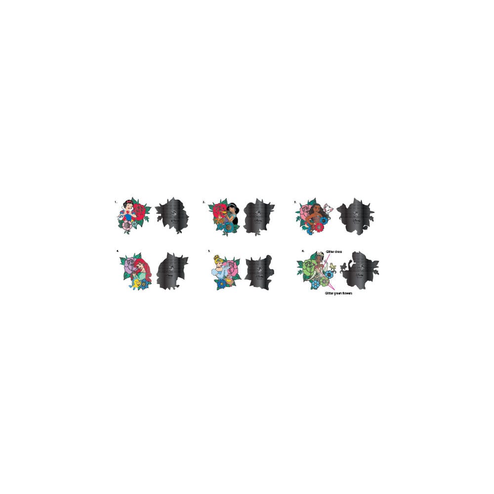 Blind Box: Loungefly - Pins - Disney Princess Tattoo