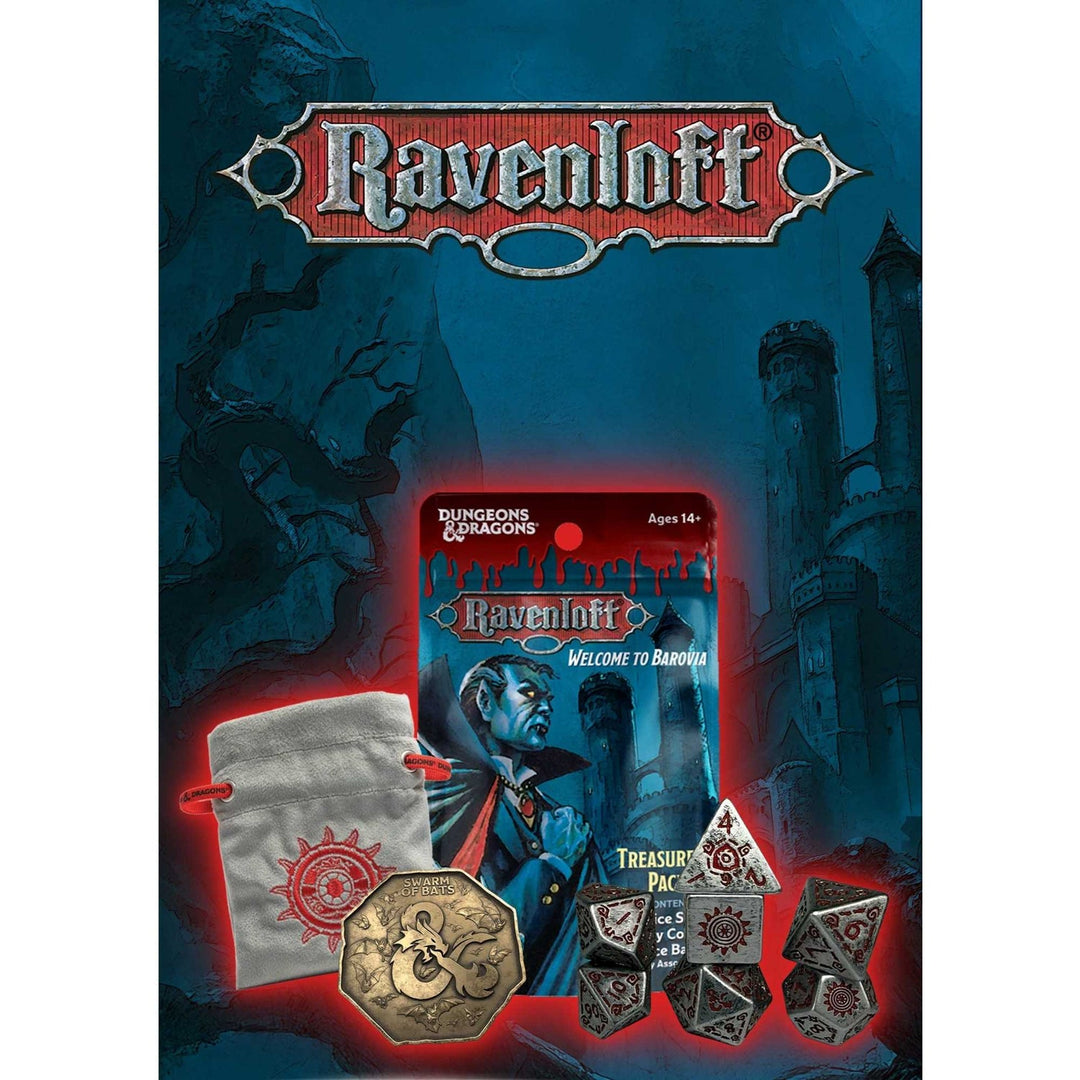 Treasure Packs Display: Dungeons & Dragons Ravenloft - Castle Ravenloft