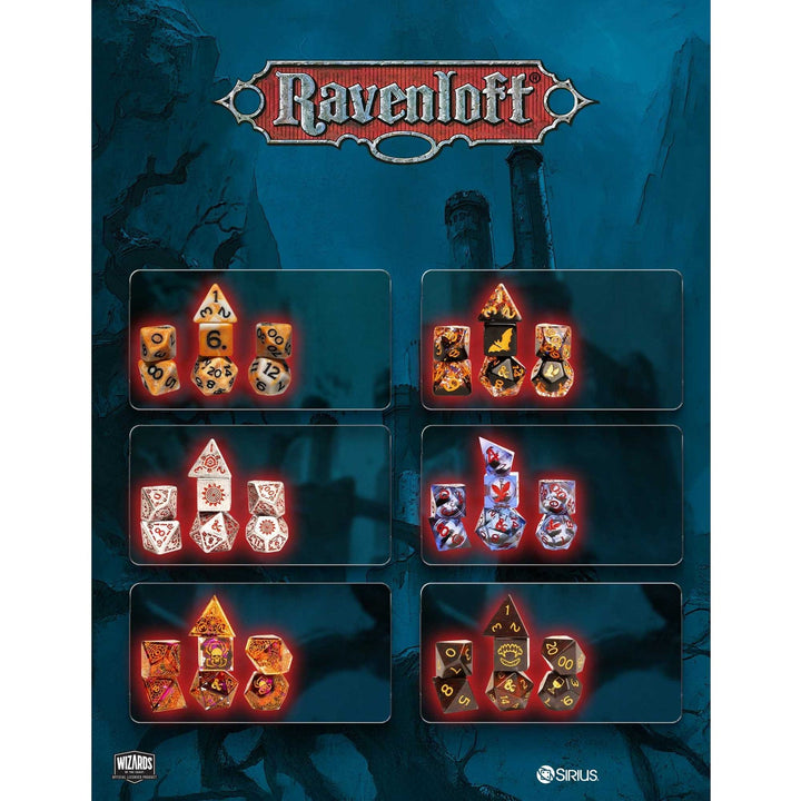 Treasure Packs Display: Dungeons & Dragons Ravenloft - Castle Ravenloft