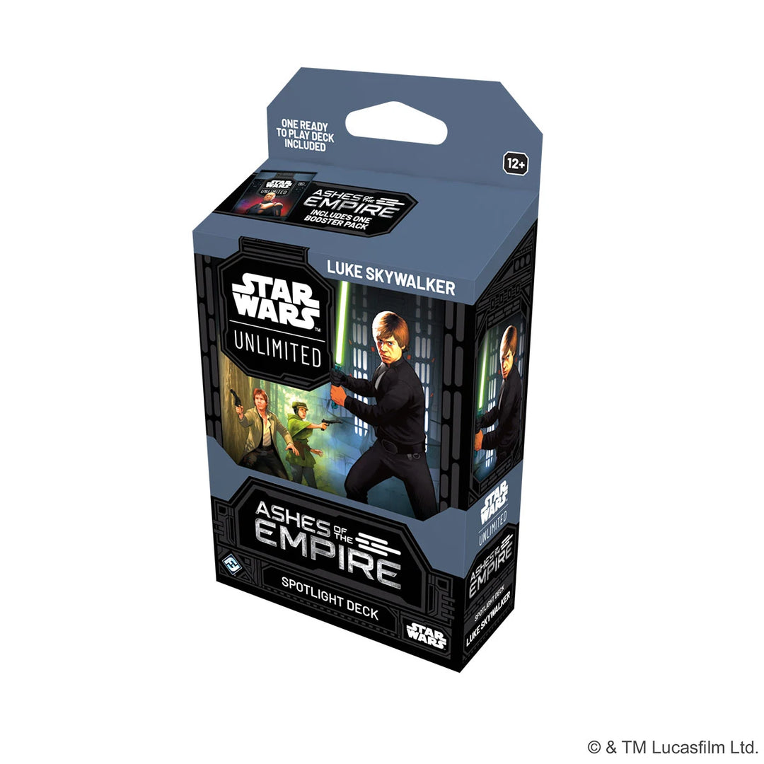 Star Wars: Unlimited - Ashes of the Empire - Spotlight Starter Deck - Luke Skywalker (EN)