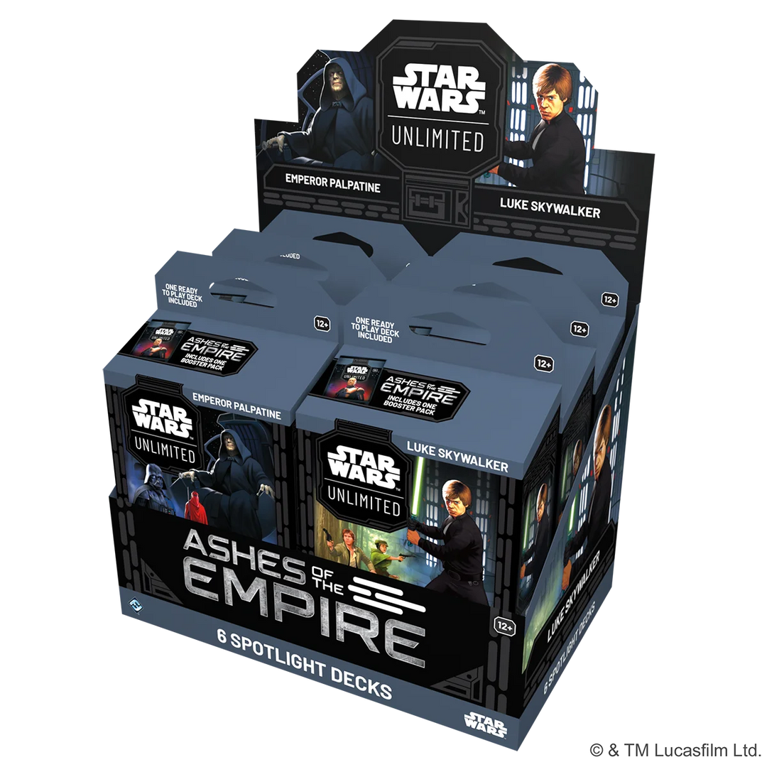 Star Wars: Unlimited - Ashes of the Empire - Spotlight Starter Deck - Luke Skywalker (EN)