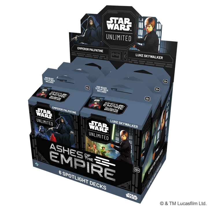 Star Wars: Unlimited - Ashes of the Empire - Spotlight Starter Deck - Emperor Palpatine (EN)