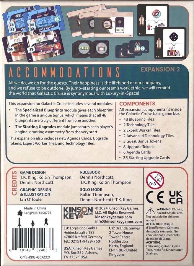 Galactic Cruise: Accommodations (EN)