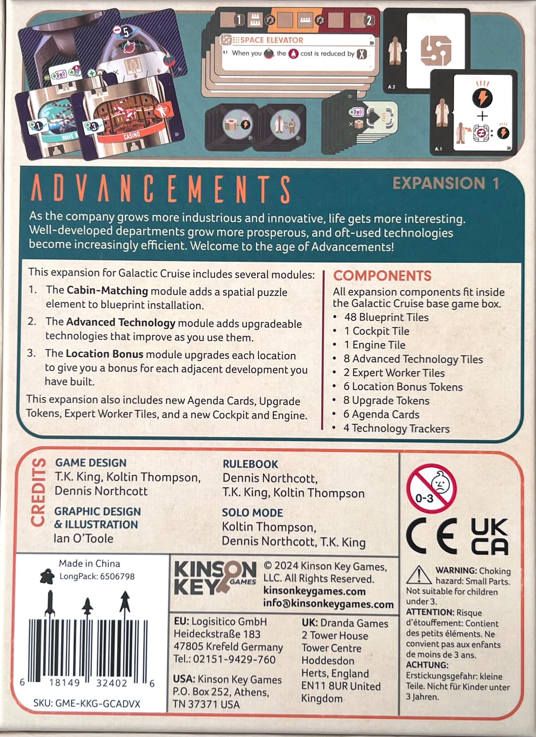 Galactic Cruise: Advancements (EN)