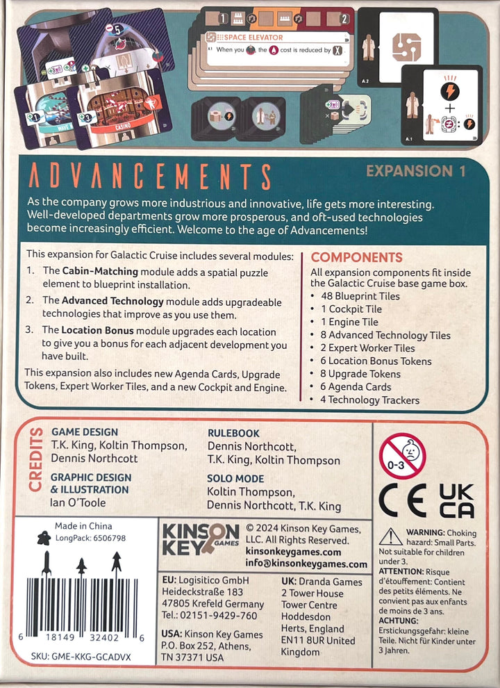 Galactic Cruise: Advancements (EN)