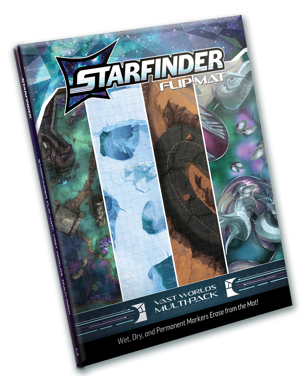 Flip-Mat: Starfinder - Vast Worlds Multi-Pack