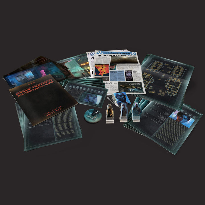 Blade Runner RPG: Asset Pack & Solo Mode (EN)