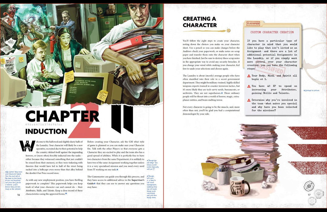 The Laundry RPG: 2nd. Edition - Operatives Handbook - Collectors Edition (EN)