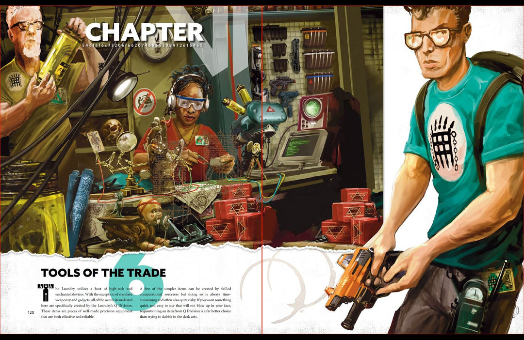 The Laundry RPG: 2nd. Edition - Operatives Handbook - Collectors Edition (EN)