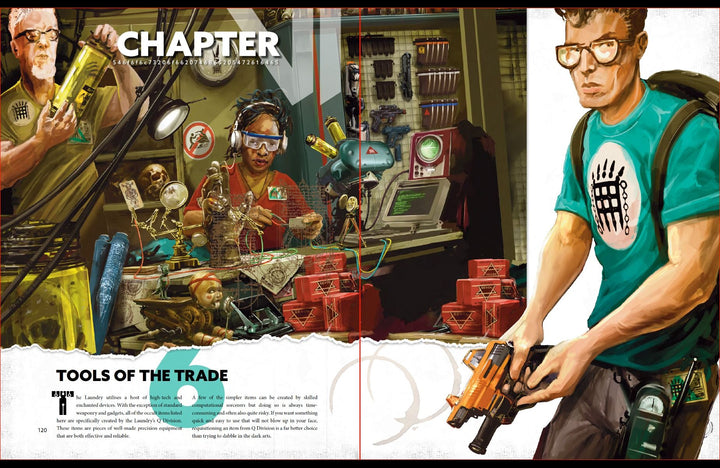 The Laundry RPG: 2nd. Edition - Operatives Handbook - Collectors Edition (EN)