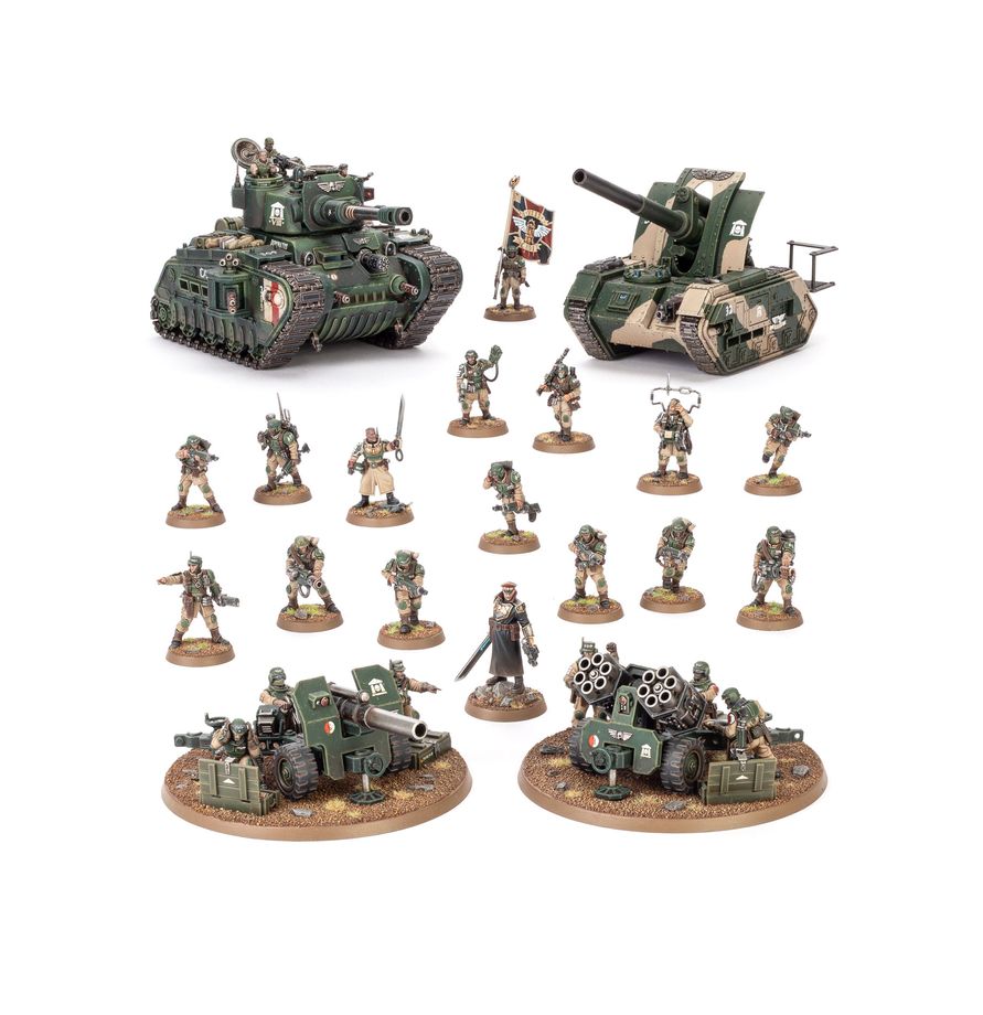 Warhammer 40k: Astra Militarum - Battleforce - Militarum Platoon