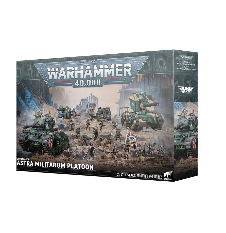 Warhammer 40k: Astra Militarum - Battleforce - Militarum Platoon