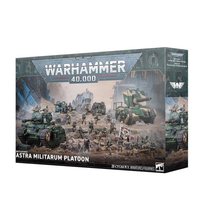 Warhammer 40k: Astra Militarum - Battleforce - Militarum Platoon