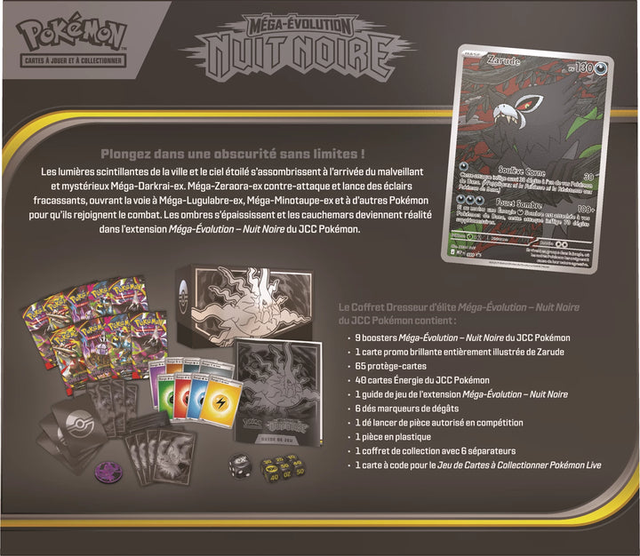 Pokémon TCG: Mega Evolution - Nuit Noire - Elite Trainer Box (FR)