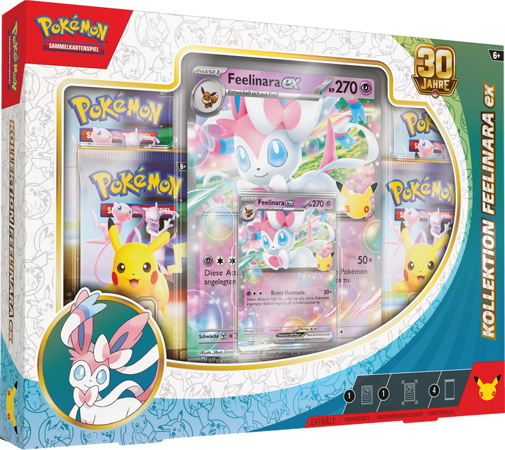 Pokémon TCG: 30 Jahre - Feelinara ex Kollektion (DE)