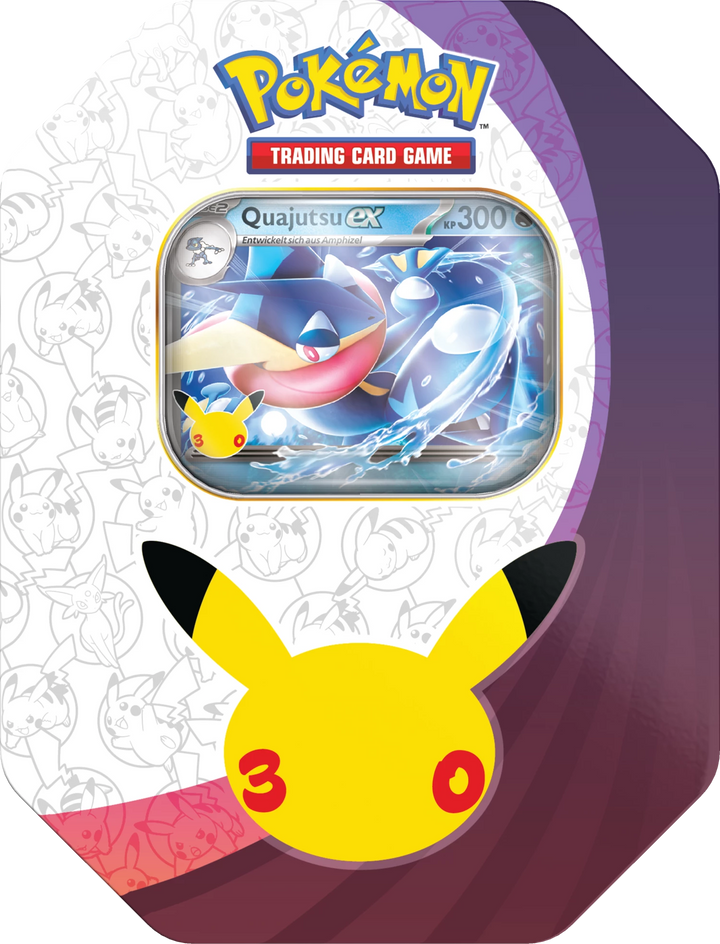 Pokémon TCG: 30 Jahre - ex Tin Quajutsu (DE)