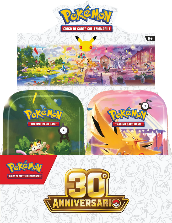 Pokémon TCG: 30 Anniversari - Mini Tins (IT)