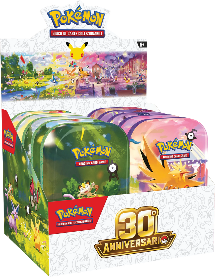 Pokémon TCG: 30 Anniversari - Mini Tins (IT)