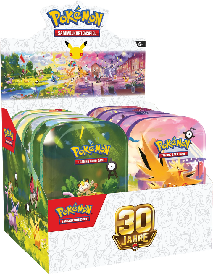 Pokémon TCG: 30 Jahre - Mini Tins (DE)