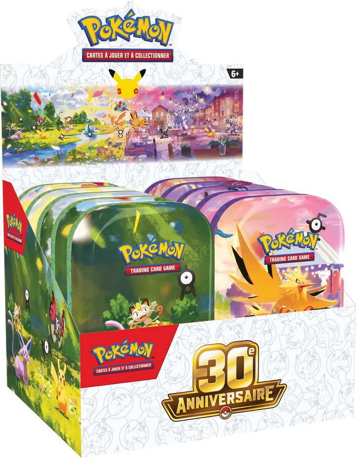 Pokémon TCG: 30e Anniversaire - Mini Tins (FR)