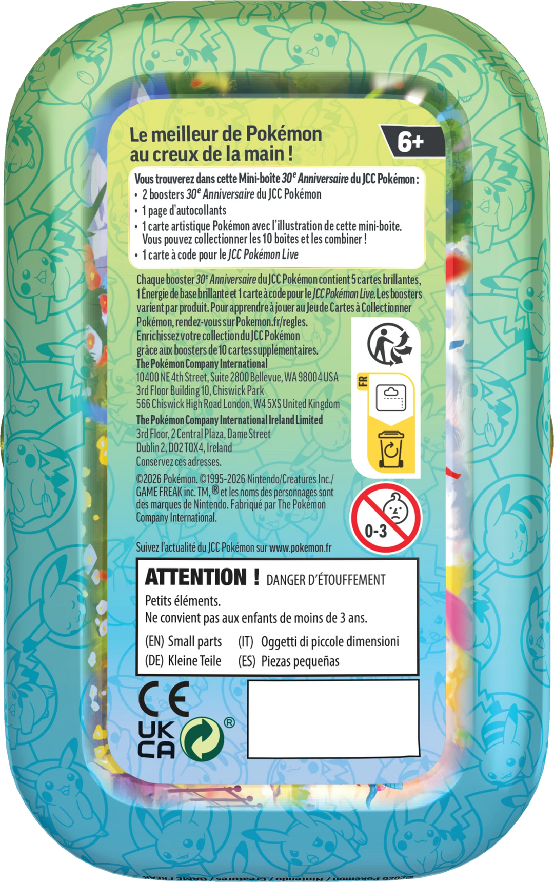 Pokémon TCG: 30e Anniversaire - Mini Tins (FR)