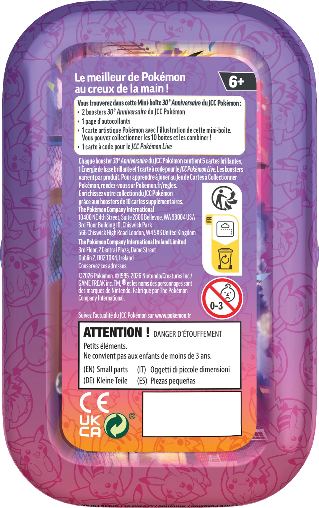 Pokémon TCG: 30e Anniversaire - Mini Tins (FR)
