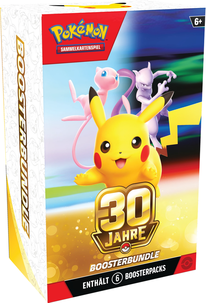 Pokémon TCG: 30 Jahre - Booster Bundle (DE)
