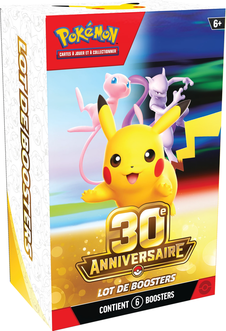 Pokémon TCG: 30e Anniversaire - Booster Bundle (FR)
