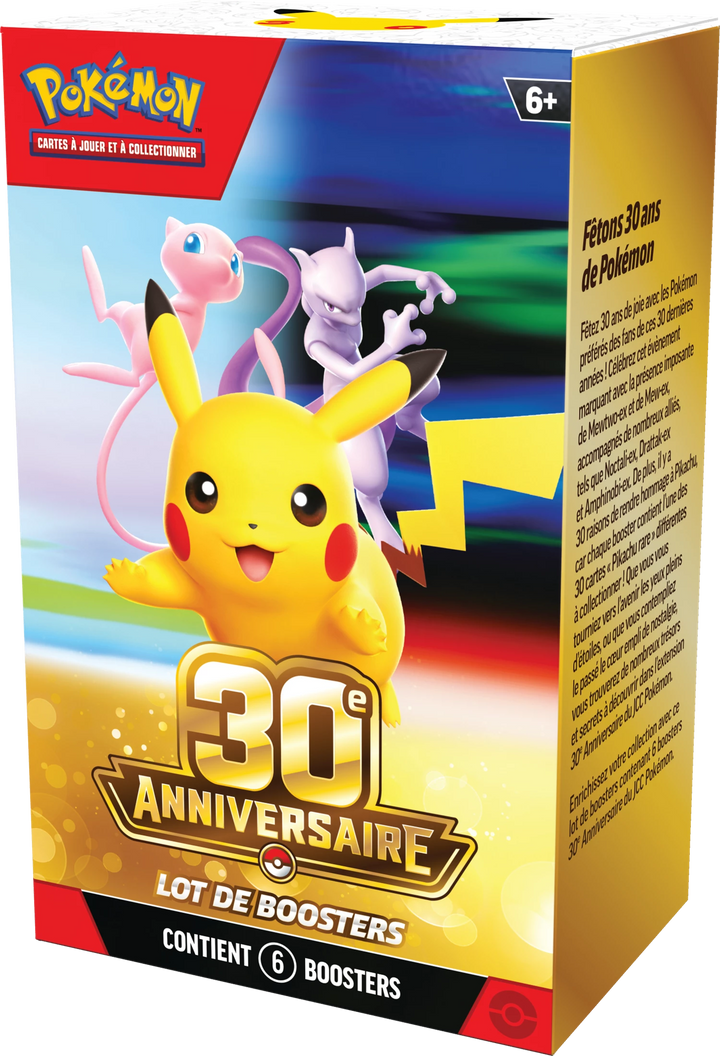 Pokémon TCG: 30e Anniversaire - Booster Bundle (FR)