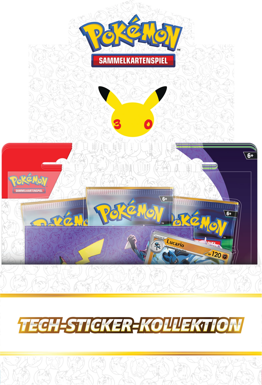 Pokémon TCG: 30 Jahre - Tech Sticker Kollektion (DE)