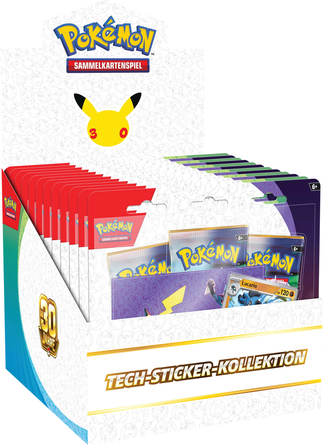 Pokémon TCG: 30 Jahre - Tech Sticker Kollektion (DE)