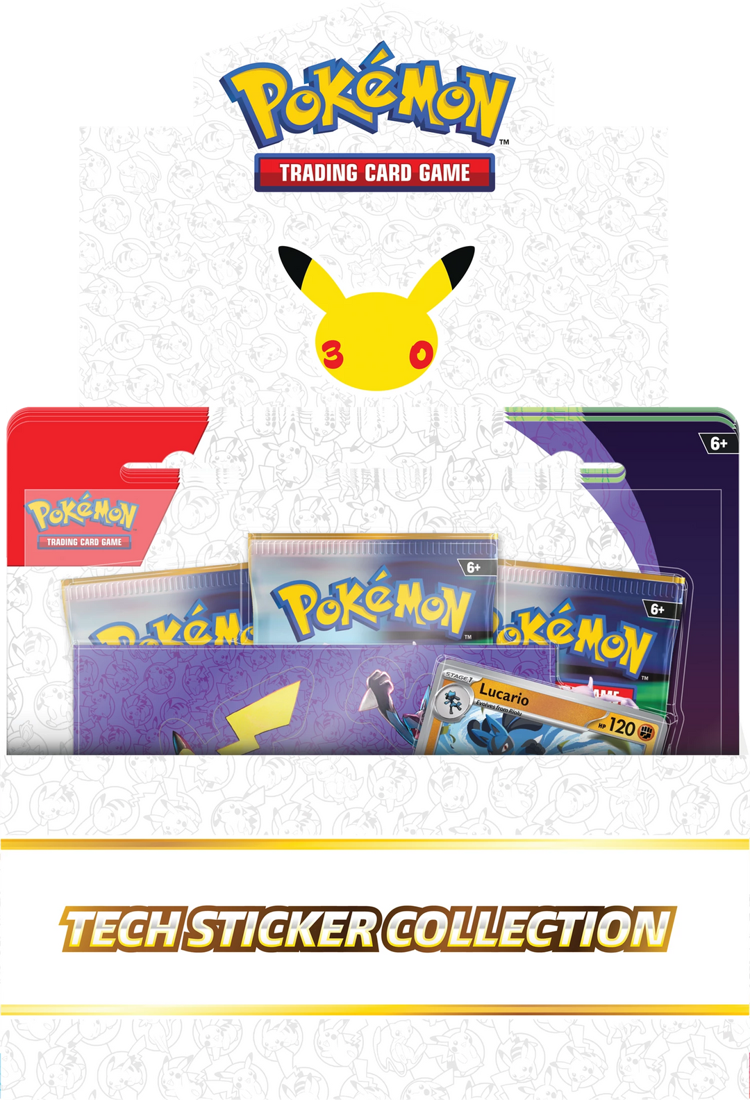 Pokémon TCG: 30th Celebration - Tech Sticker Collection (EN)