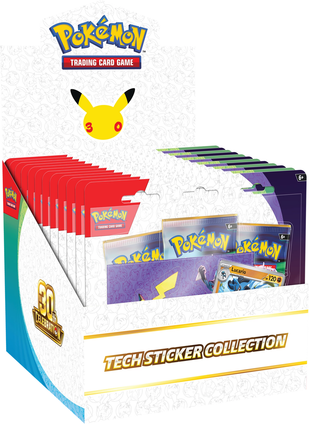 Pokémon TCG: 30th Celebration - Tech Sticker Collection (EN)