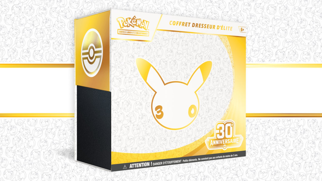Pokémon TCG: 30e Anniversaire - Coffret Dresseur D'elite (FR)