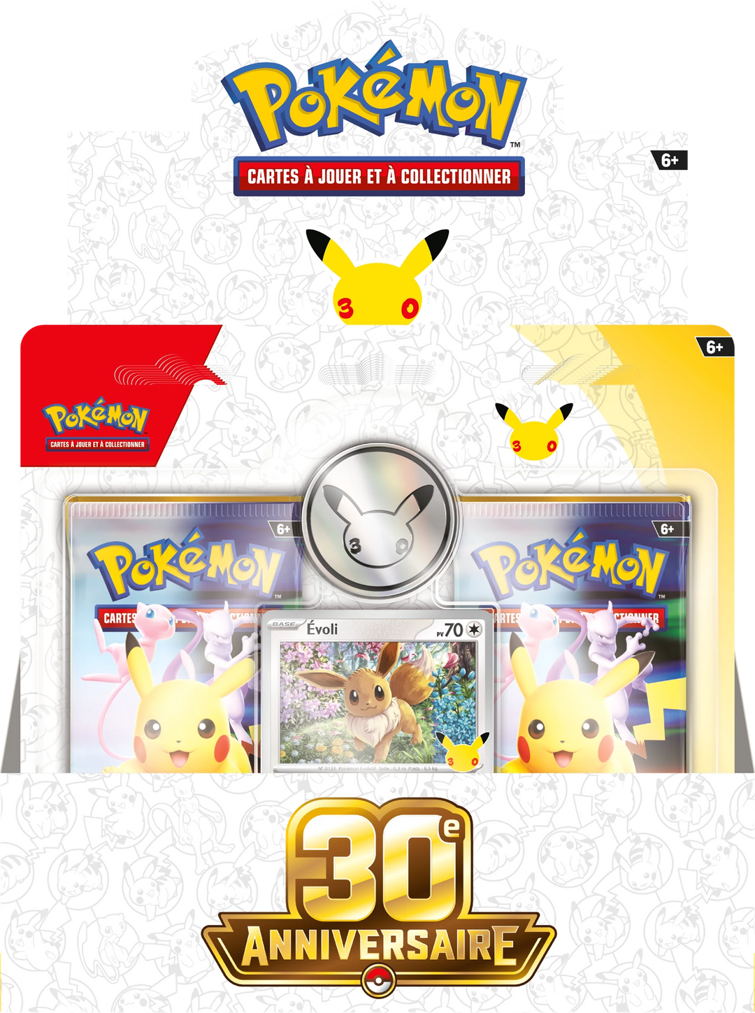 Pokémon TCG: 30e Anniversaire - Blister de 2 Boosters (FR)