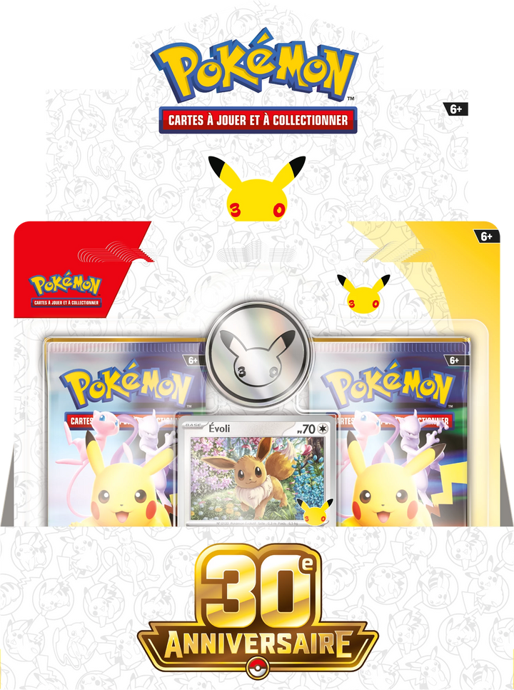 Pokémon TCG: 30e Anniversaire - Blister de 2 Boosters (FR)