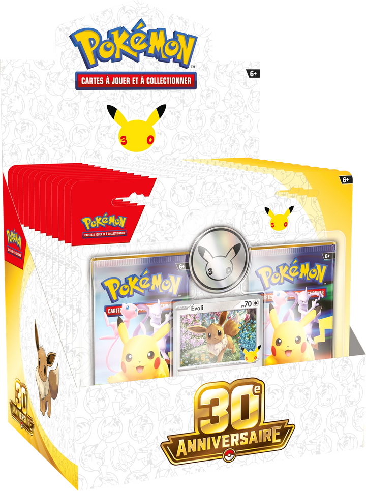 Pokémon TCG: 30e Anniversaire - Blister de 2 Boosters (FR)