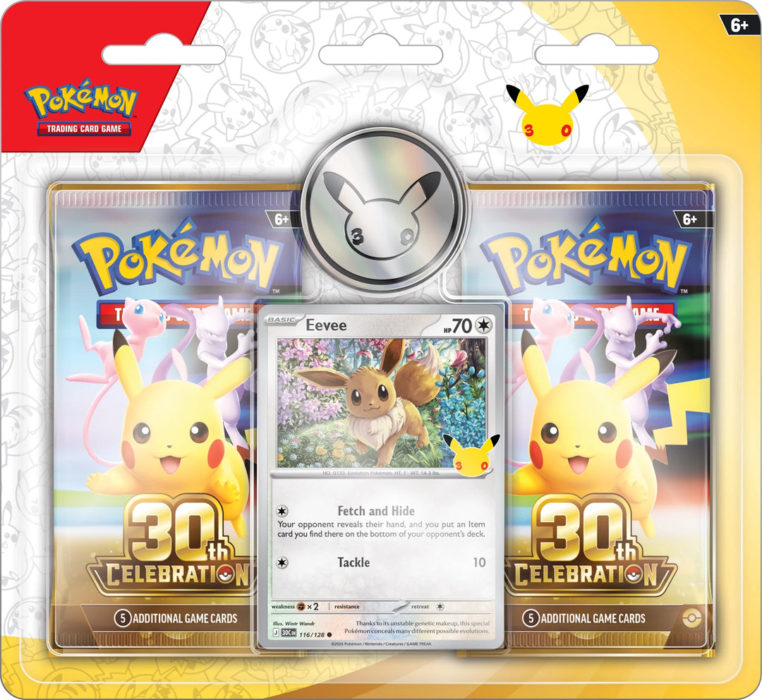 Pokémon TCG: 30th Celebration - 2-Pack Blister (EN)